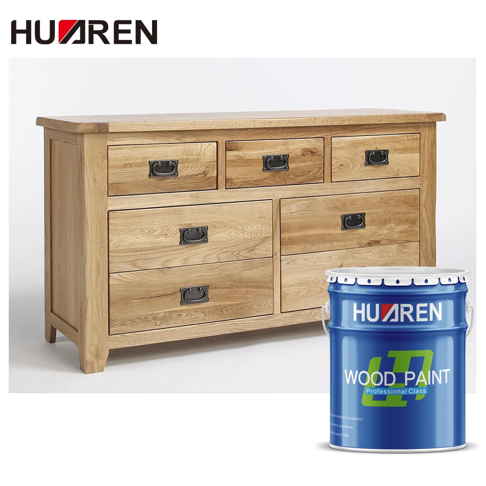 30 Years Experience-huaren Spray Application Method 2k Pu Resin Furniture Lacker