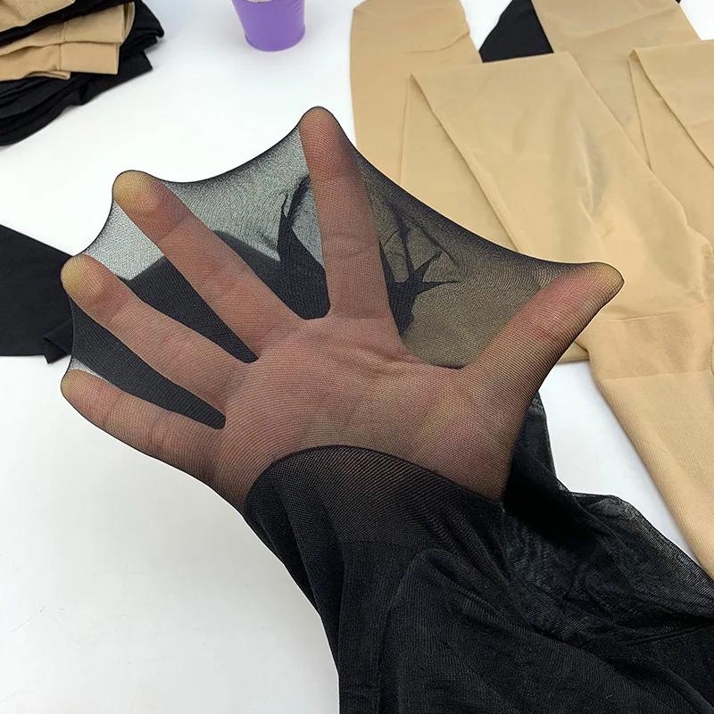 Sexy Skin Tones Colors Cover Yarn Pantyhose Stockings 10D Women Sheer Tights 4