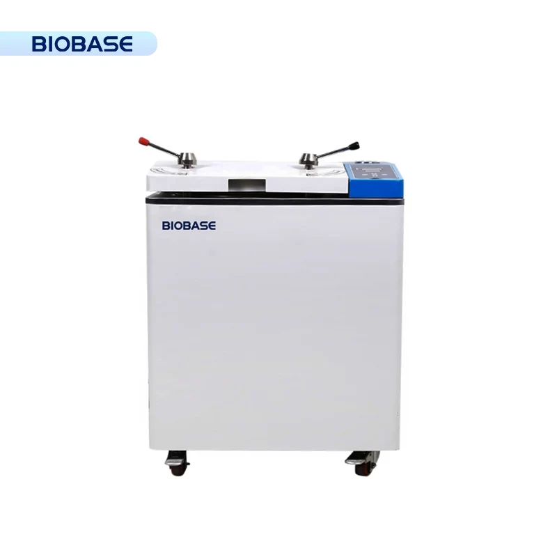 BIOBASE China Vertical Autoclave High Pressure Flip Type steam sterilization machine Vertical Autoclave for lab