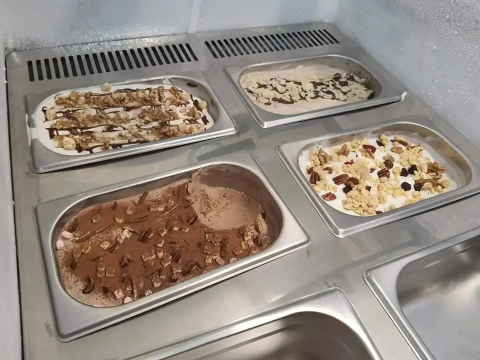 OEM factory price hard ice cream powder rich flavor cheap wholesale