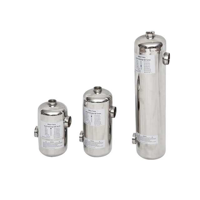 High quality stainless steel water heat exchanger for swimming pool
