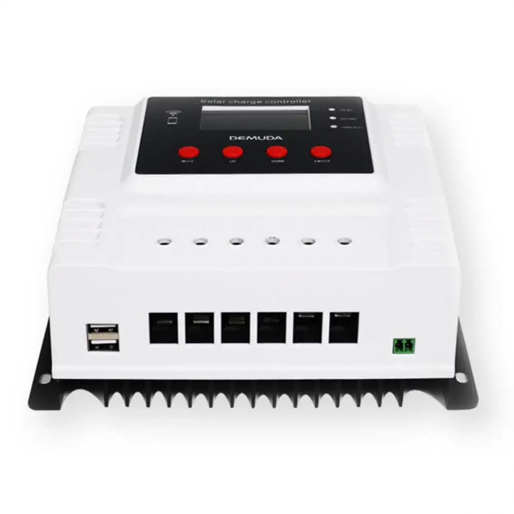 Solar Controller 10-60A MPPT PV System Controller Regulator WIFI APP Monitor LED Display USB Intelligent Charging Solar Tracker