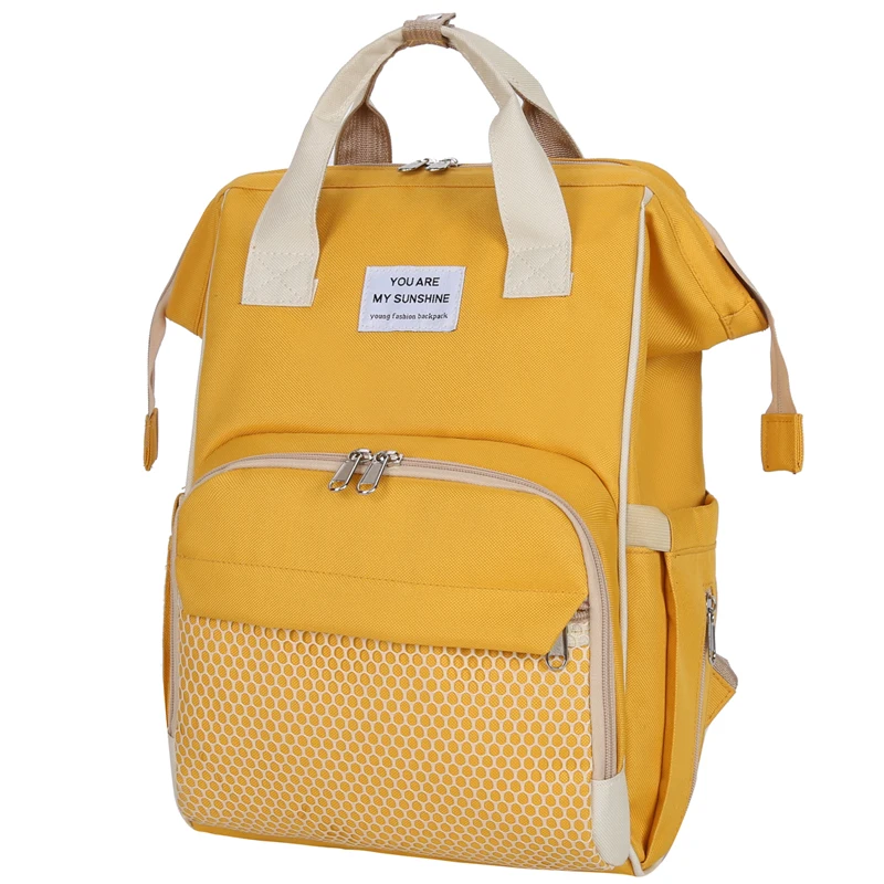 Wholesale Baby Things Caddy Organizer Mummy Travel Nappy Bag Tote Fashion Diaper Backpack