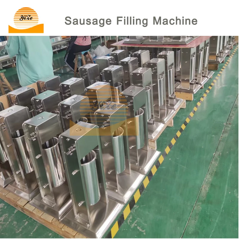 Industrial Portable Manual Sausage Twist Machine Knotting Tying Binding Wire Sausage Stuffer Linker Machine