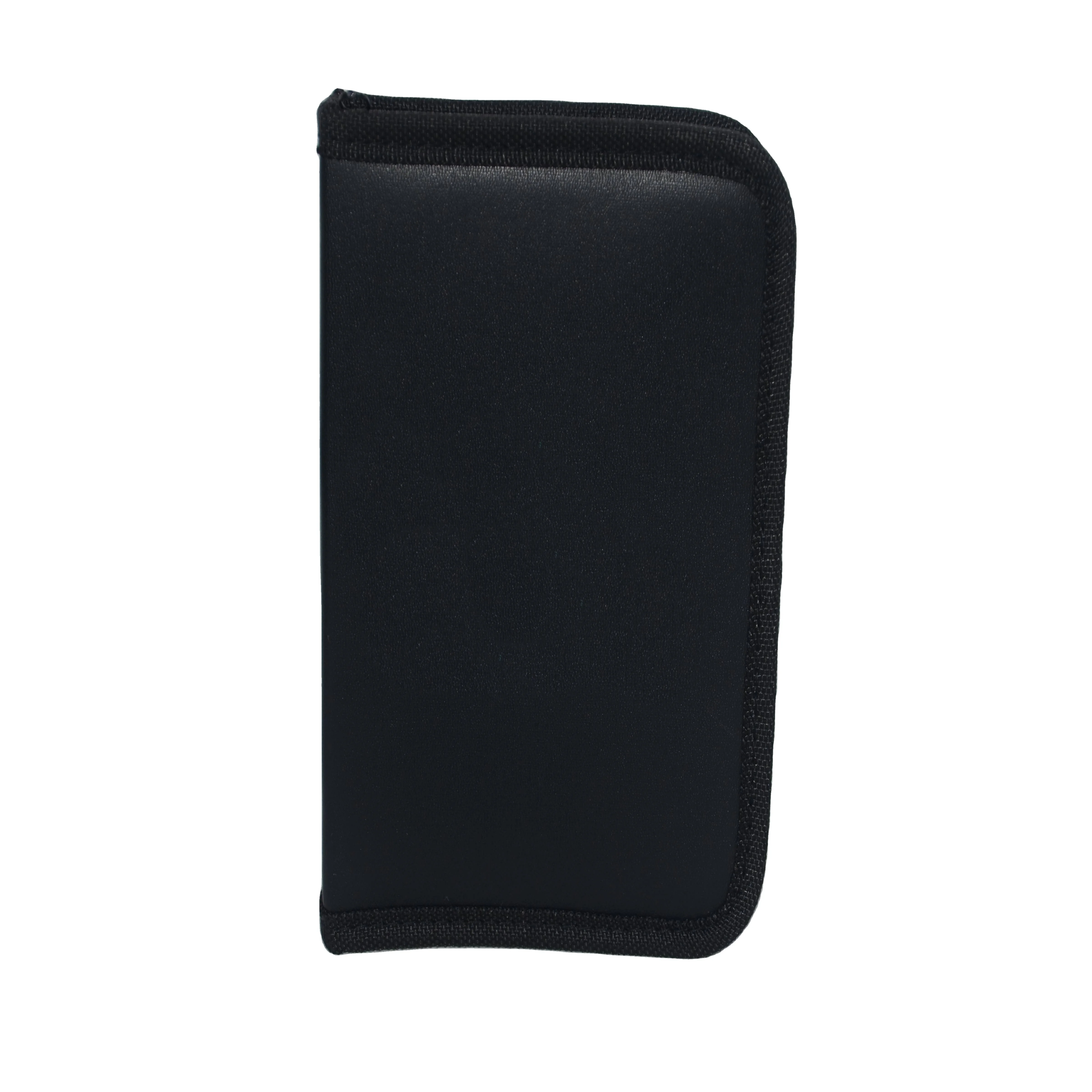 Factory direct sales bag leather goods plastic gun bag custom zipper mobile phone document laminated zipper bag processing