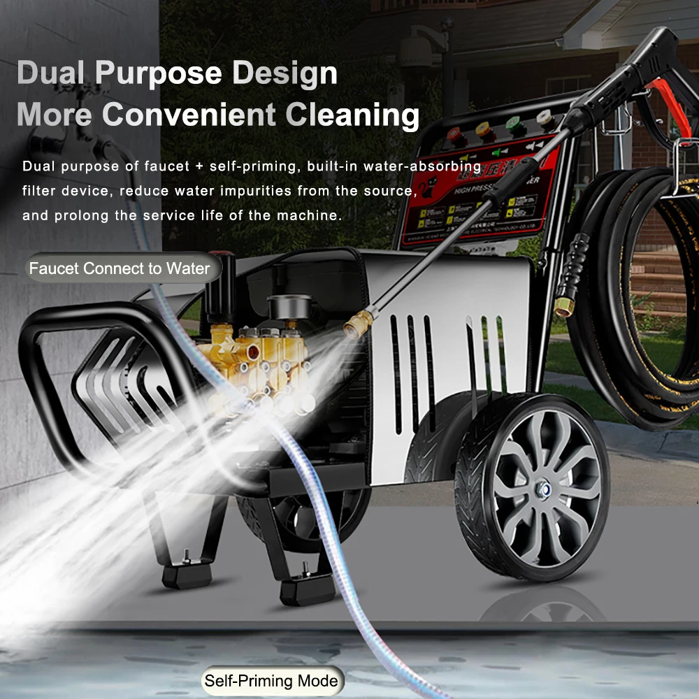 Water jet high pressure washer Commercial power automatic car washing equipment pressure car washing equipment high duty