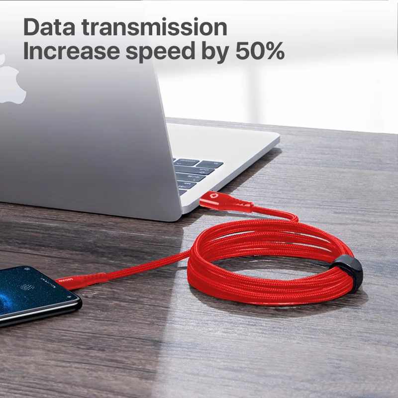 
SOSLPAI high quality strong micro usb charger cable nylon braided 2.1a fast charger micro usb cable 