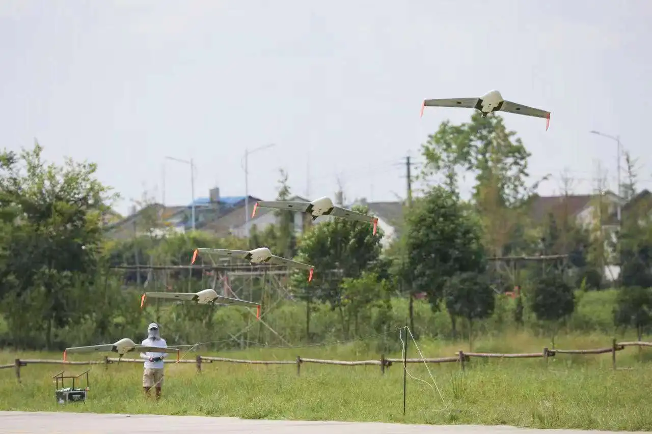 Altitude 5500 Meters 1kg Payload Uav Drone Fixed Wing Uav