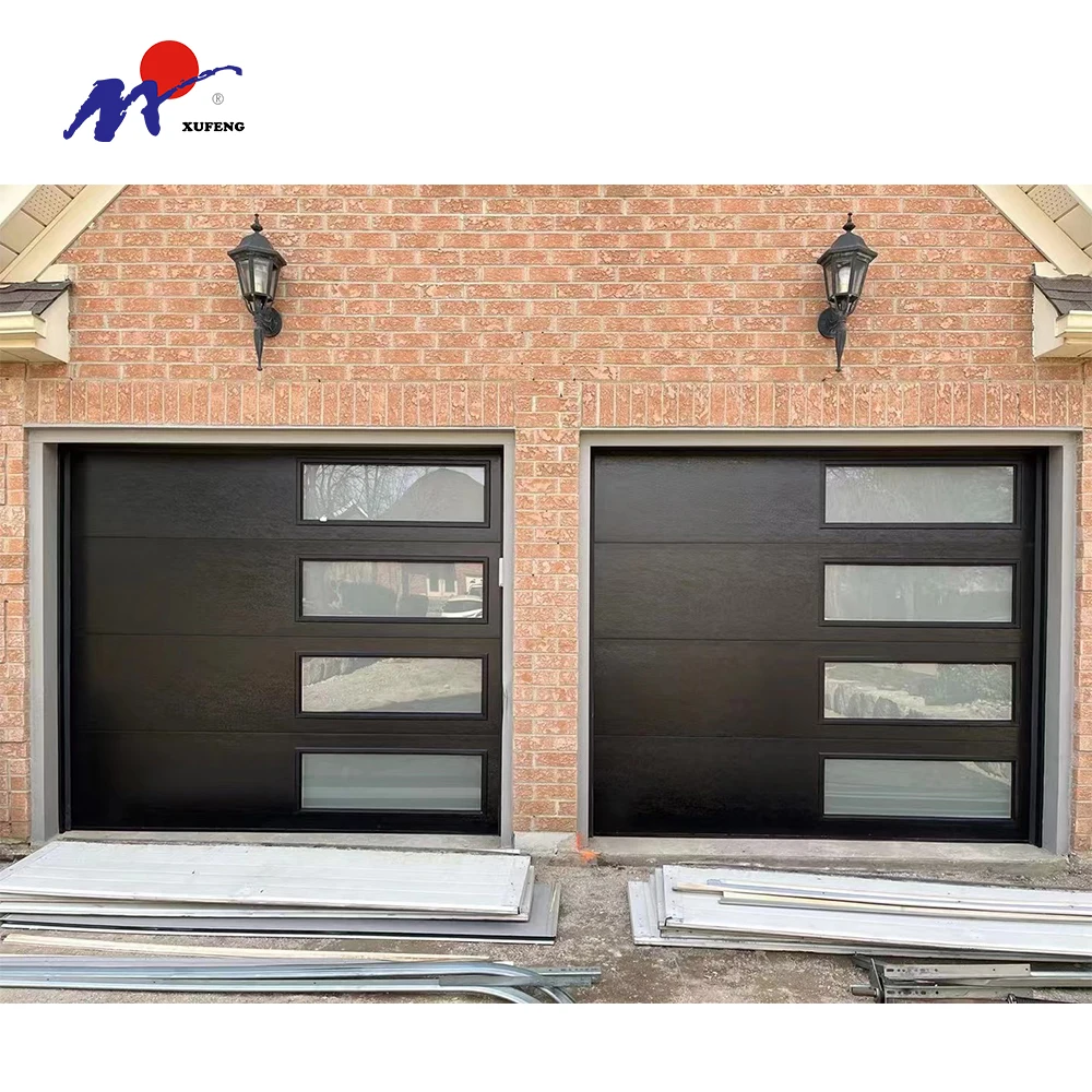 Security Double Car Large Sectional Villa 10 X12 Garage Door for homes