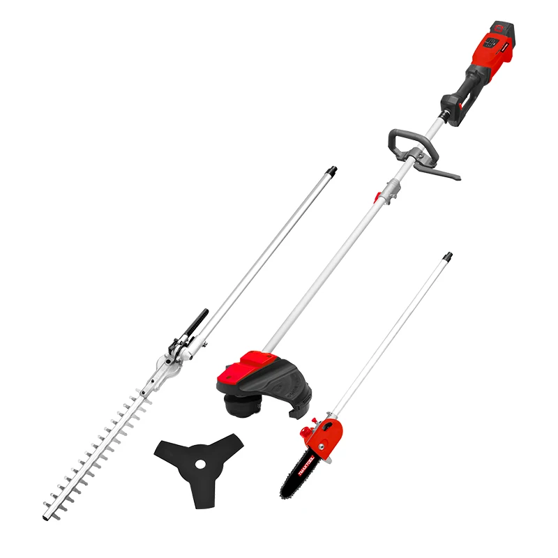 18V Lithium Electric Tool Brushless Motor Tea Hedge Trimmer Wood Chain Saw Lawn Mower 4 In 1 Multi-Task Tools