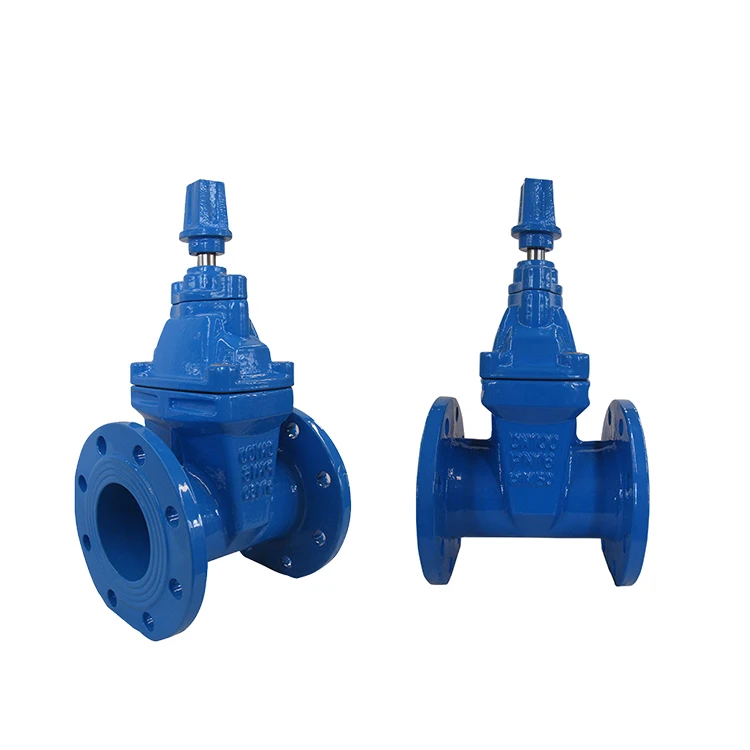 
MADE IN CHINA PN10 PN16 Z45X BS5163 Soft Seal flange ductile iron gate valve with square head 