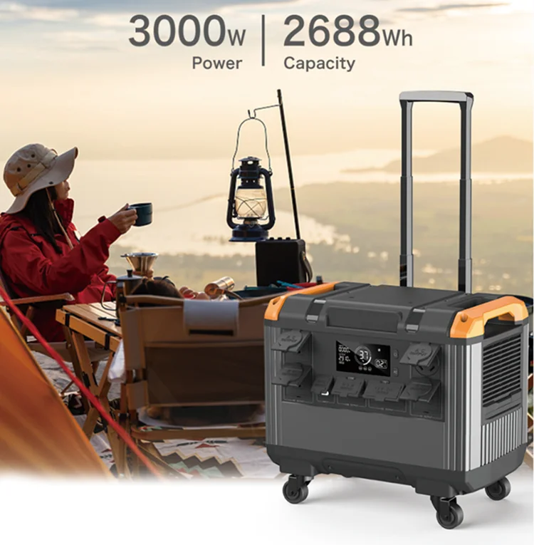 Solar Multifunctional UPS 3000W 2400W 144000mAh Power Supply 230V 50Hz Batterie Kraftwerk / Outdoor Portable Power Station