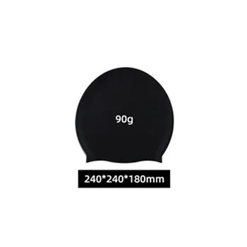 Best Quality Waterproof Quick Dry Seamless 100% Silicone Adult Big Swimming Cap