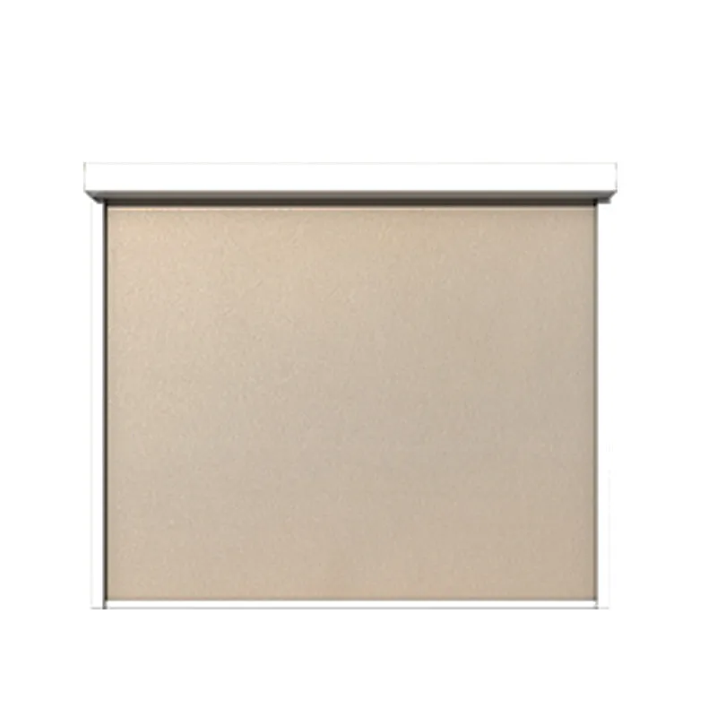 HanRui manufacturer fabricate transparent window shades retractable patio zipper screen window blinds shade outdoor