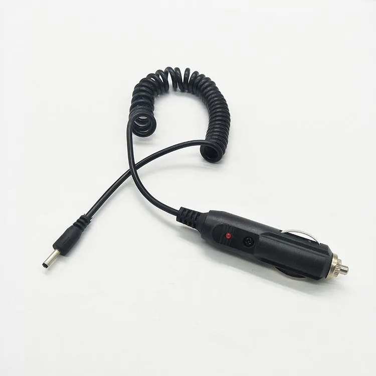 12V 24V Switch on off Fused Cigar Socket to DC 5V Extention Spring Coiled Cable Cord