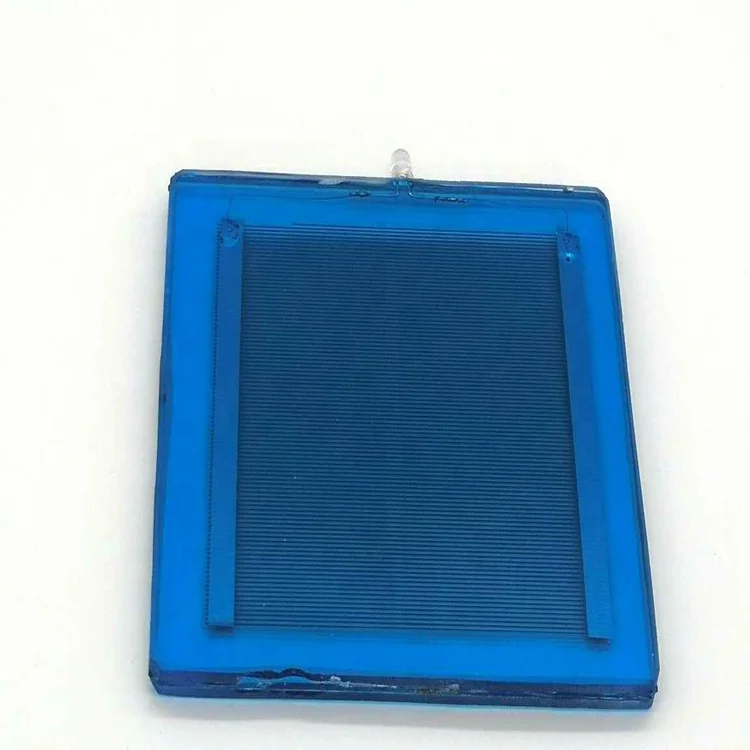 Low Iron CdTe Power Glass Bipv Transparent 30%  40% 50% 60% For Building Roof