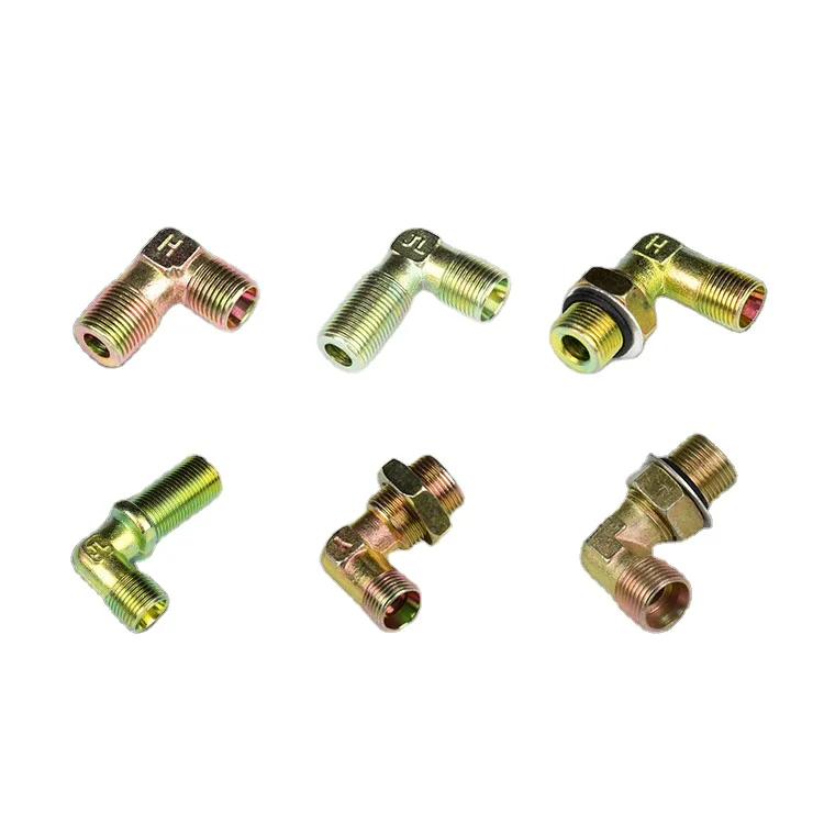 Automotive oil filter threaded joints  high-quality carbon steel joints  elbow pipeline chassis joints