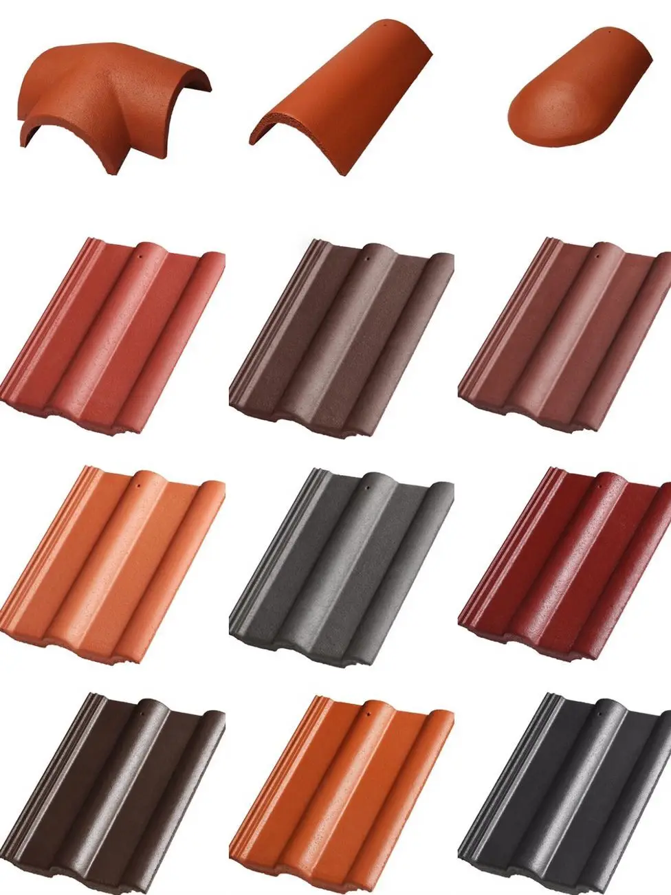 Kaidong KQ8-128 Tile Making Machine concrete Roof tile making Machine for sale