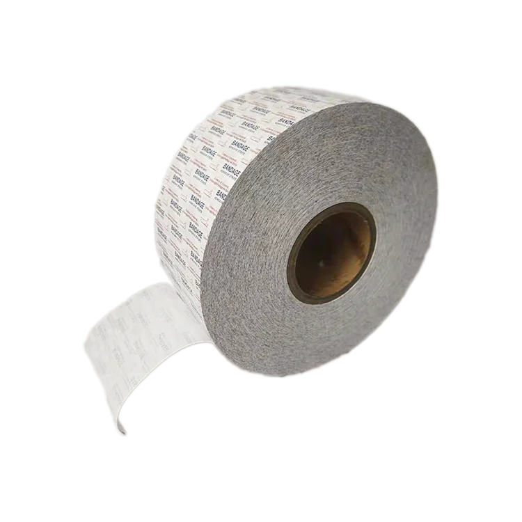 FarmaSino medical latex-free heat sealable adhesive packaging paper used for the primary package of woundplast for american