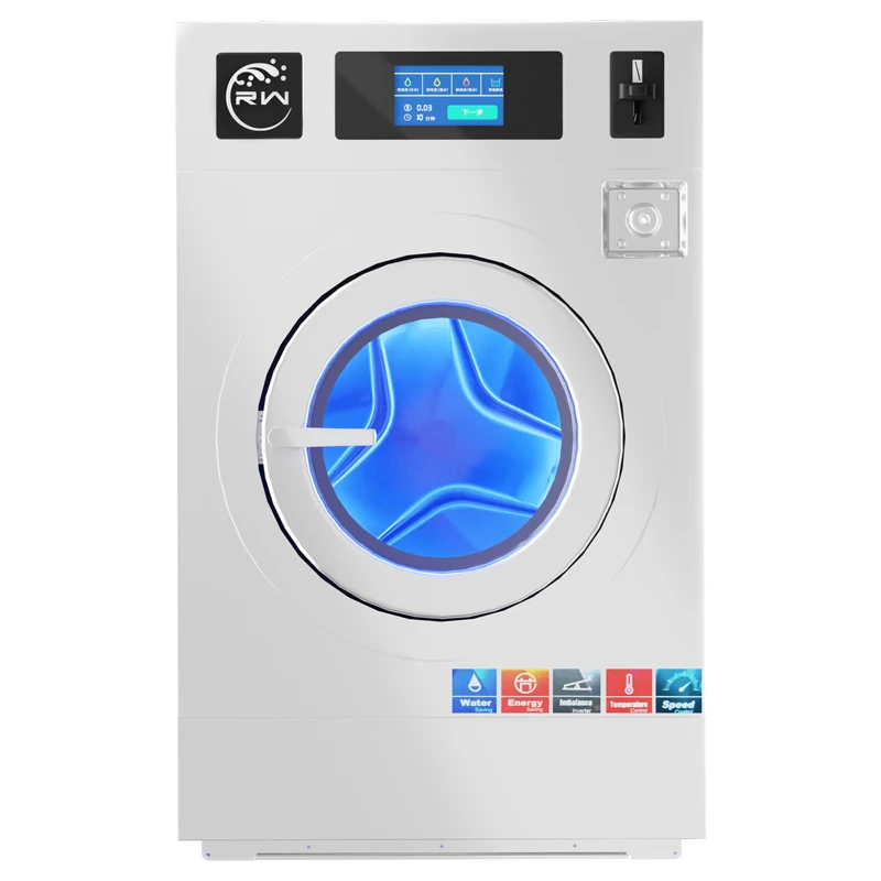 Commercial Washer Extractor-Hard Mount (Rigid) For Laundromat/Hotel/Hospital Coin/OPL Operated 12KG TO 27KG