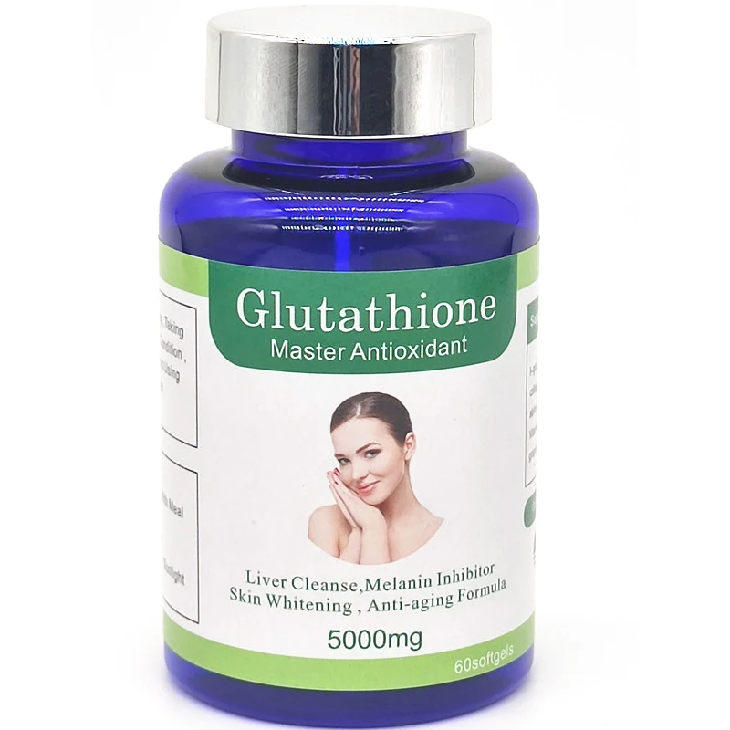 Private label High Dose Enrichment L-glutathione capsules whitening pills skin whitening tablet  OEM