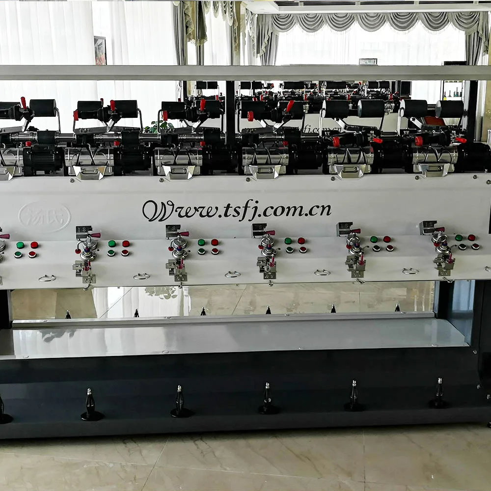 
high speed grooved drum filament bobbin winder / winding machine with feeding system 