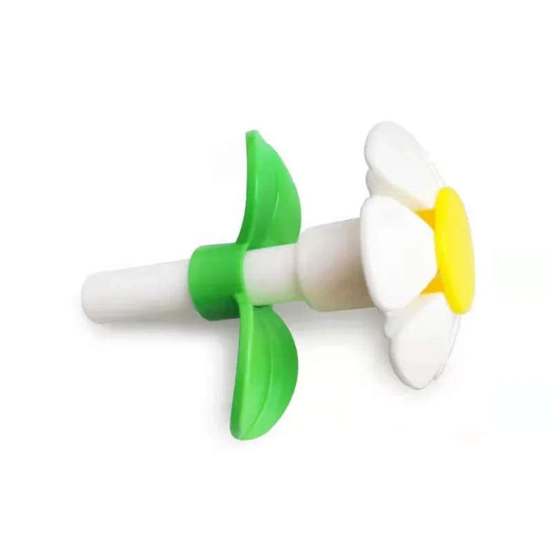 Handmade Flower Water Tap for Pet Drinking Fountain - Replaces Bowl Water Dispenser, Provides Fresh Water for Cats and Dogs