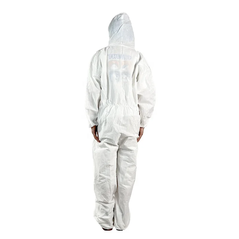 Manufacturer Anti-fluid High Performance Disposable Non Woven Fabric Medical Protection Coverall Suit