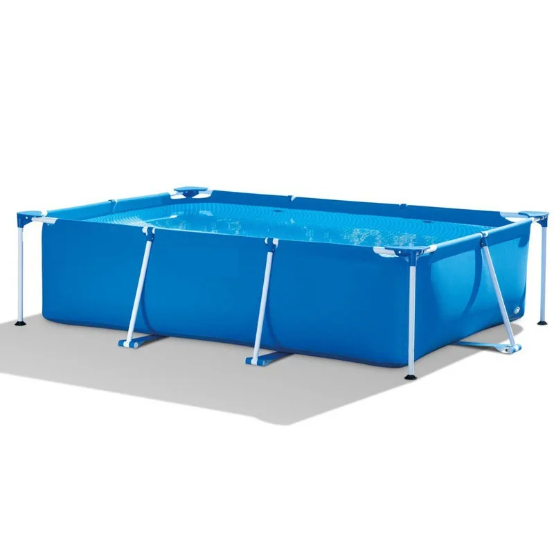 Outdoor Water Game Portable Detachable Square FRAME POOL STEEL FRAME Swimming Pool