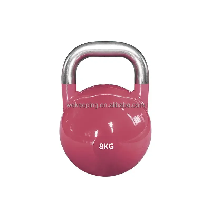 Strength Training Weight Lifting kettlebells Color Steel Competition Kettle Bells Adjustable Cheap Cast Iron Kettlebell