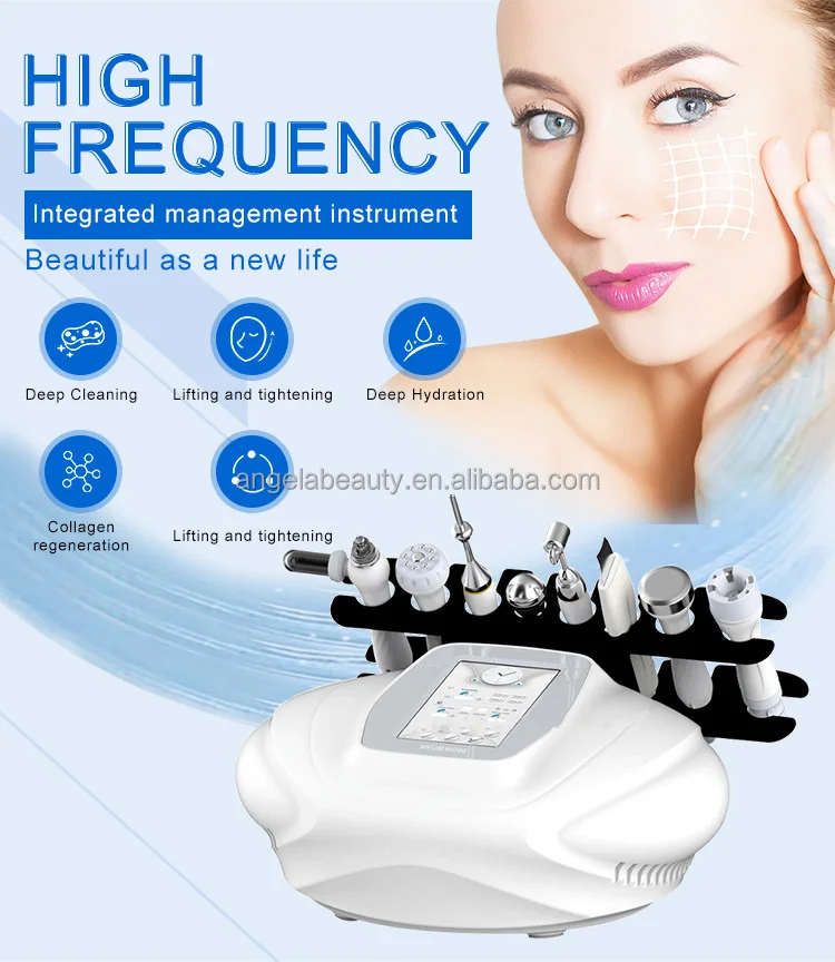 NV-S07 Popular skin rejuvenation galvanic current led light facial machine