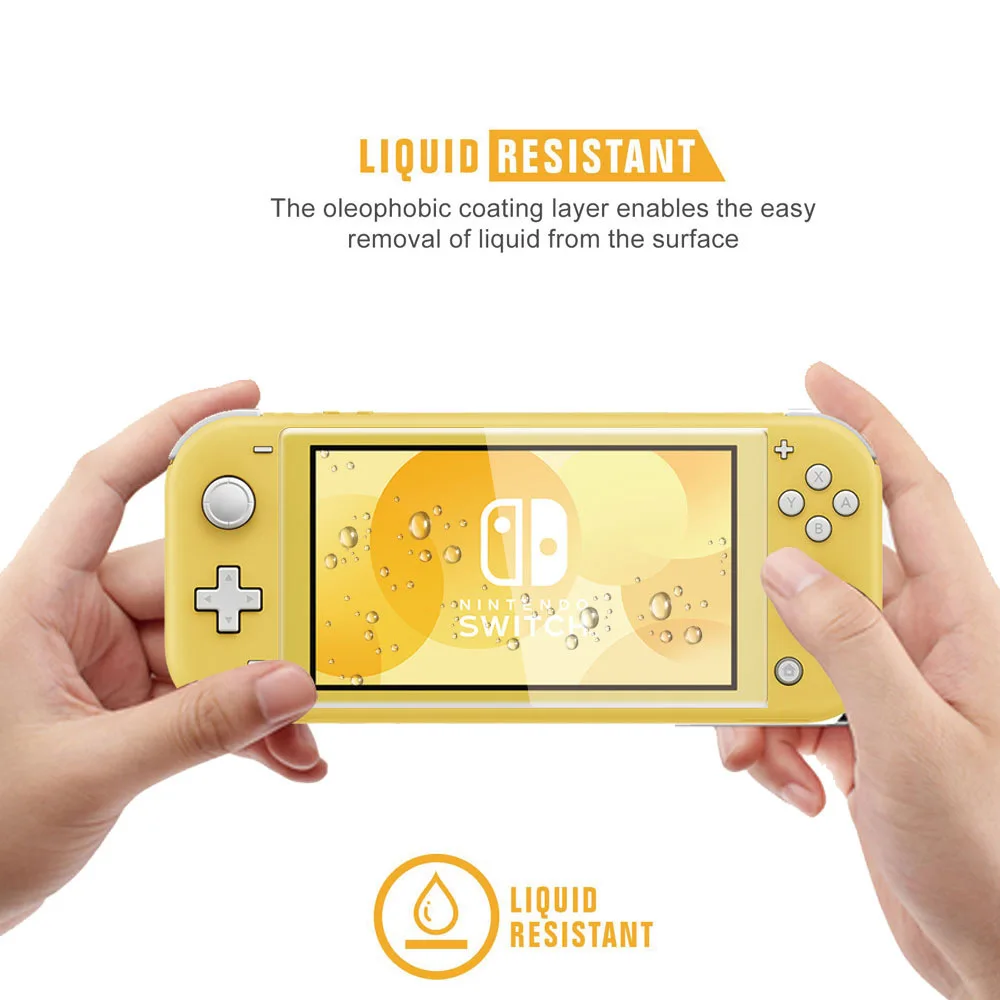 2.5D 9H закаленное стекло Защита экрана для Nintendo Switch Pantalla защитная стеклянная пленка