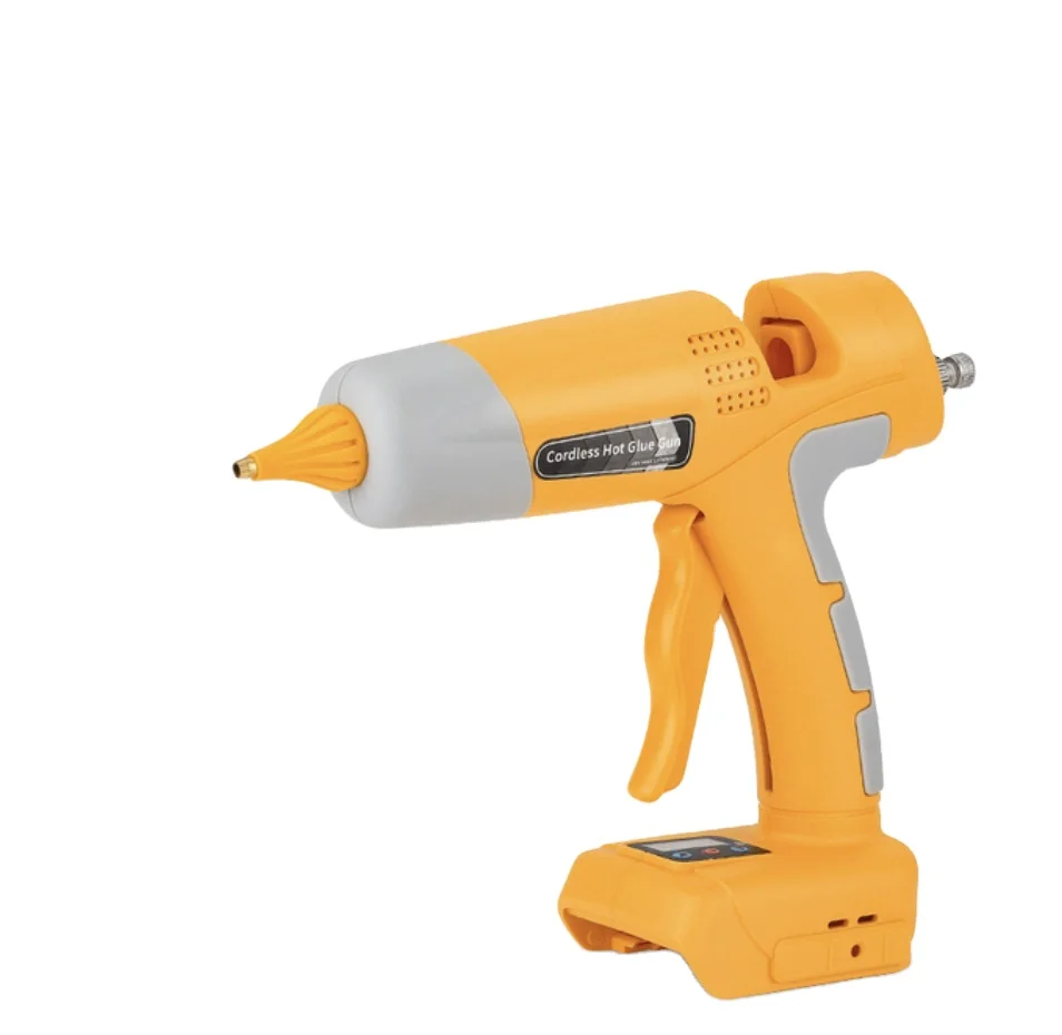 Cordless Hot Melt Glue Gun for Ma kita/Dew alt/Mil waukee Bos ch 18V Li-ion Battery Digital Display Glue Gun for 11mm Glue Stick