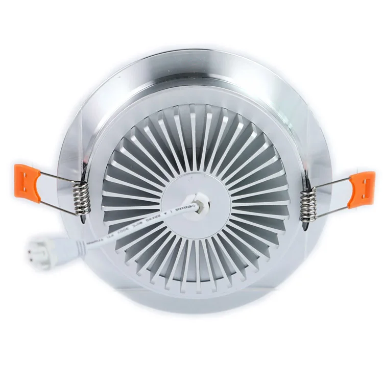 Хорошая цена алюминиевый белый D100mm 7000k 5w 7w 9w 12w 15w скрытый Мини светодиодный светильник 3w