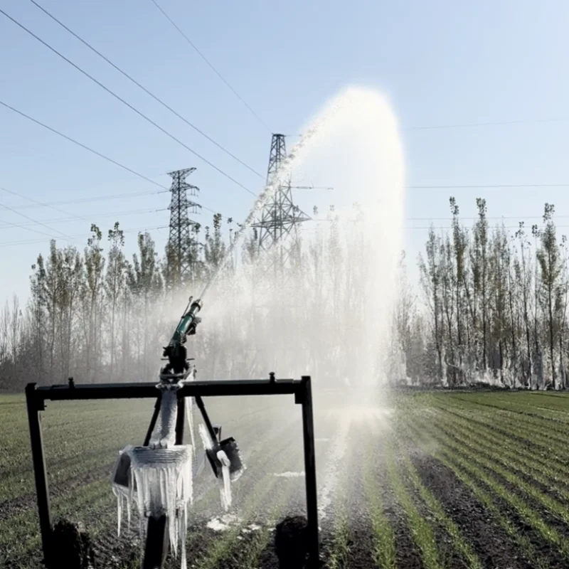 New Arrival Agricultural Irrigation 80 Meters Away Large Rain Gun 360 Degree Uniform Spray Irrigation System