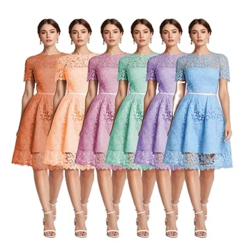 Luopeita Wholesale Cheap Price Lace Long Dress Sexy Evening Dress Women Elegant Skirt Suits
