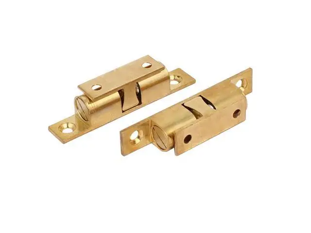 High Quality Cabinet Door Catch Brass Ball Catch Door Closer  Sold Brass Double Ball Catch