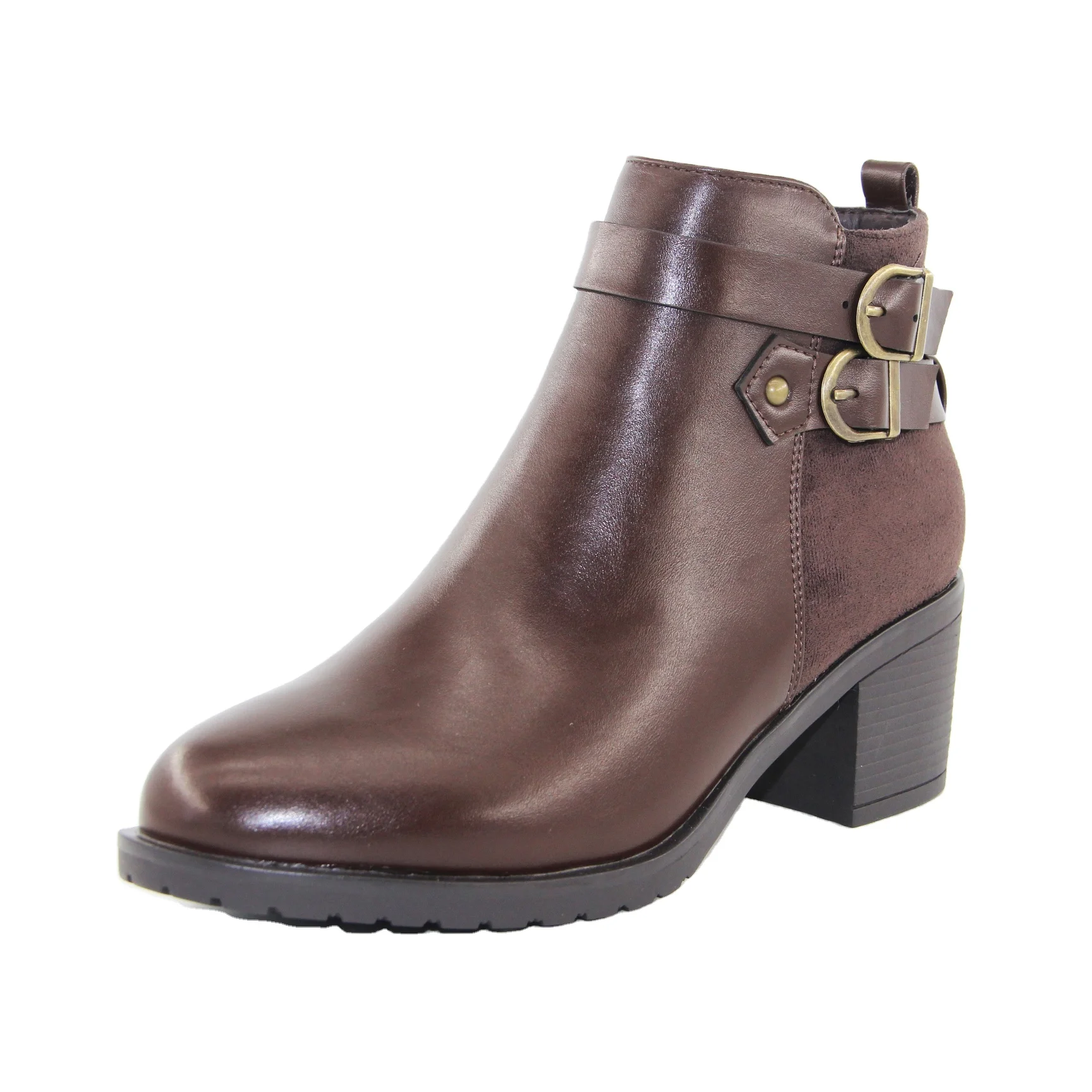 Ankle Snow Boots Winter Half Booties Suede Women Fashion Customized Spring Anti Heel Style