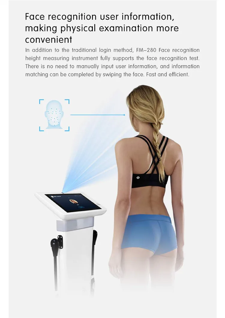 Bioimpedance 3D Body Scale Body Composition Analyzer Machine Body Weight Fat Mass Measurement