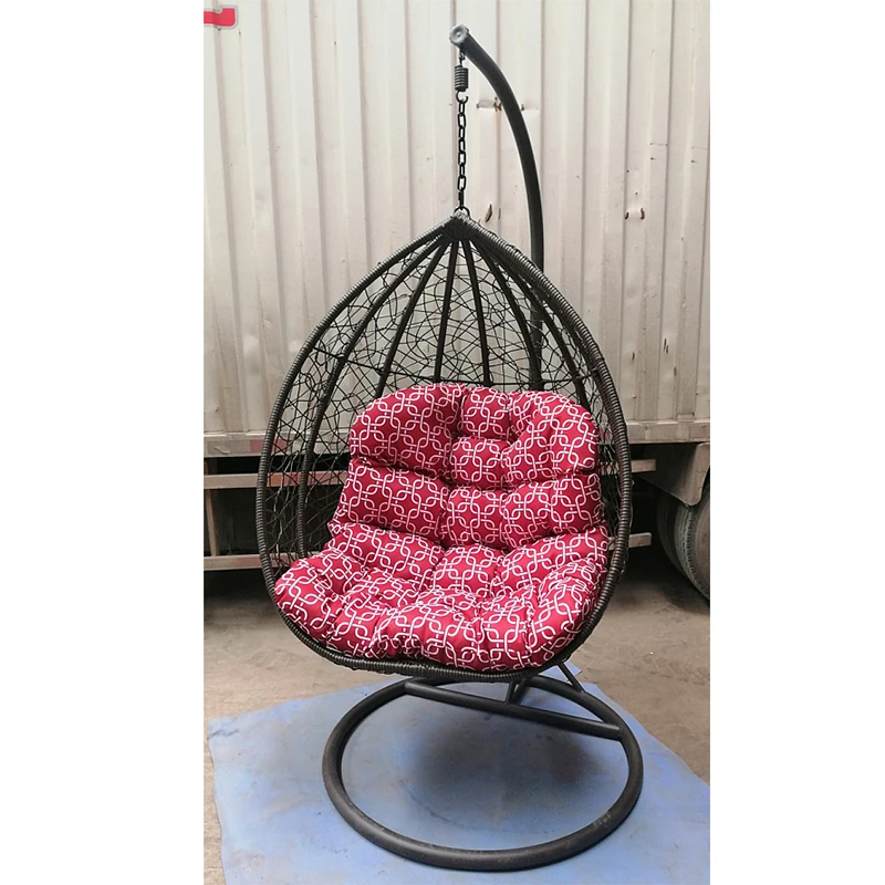 Уличная мебель подвесное кресло уличные качели из ротанга для патио с