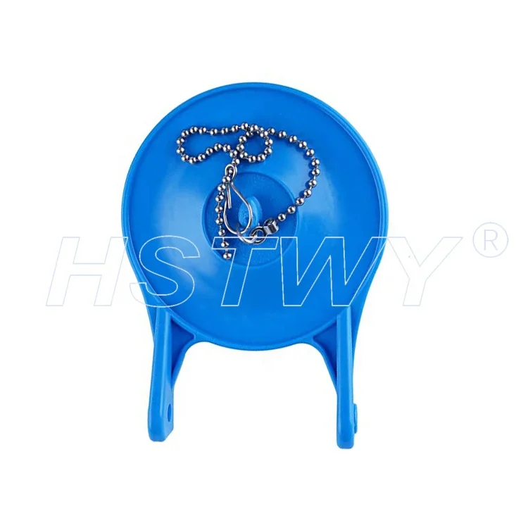 3-дюймовая заслонка для унитаза, легко установить резиновый синий HO120 с цепью из нержавеющей стали, совместимой с Gerber 99-788