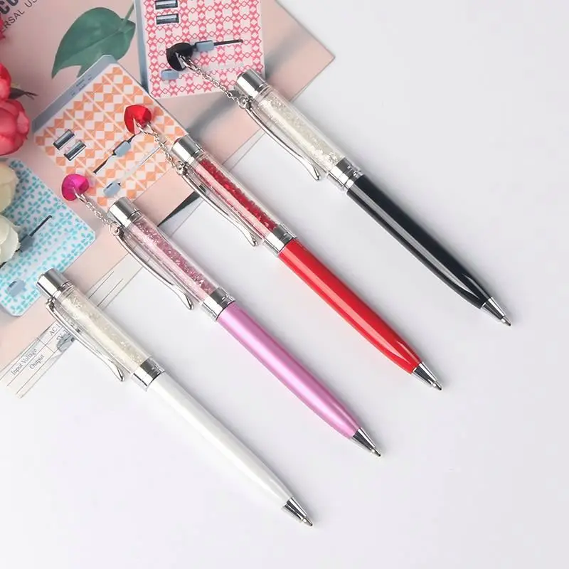New design crystal stylus pen ballpoint pen refill unique pen with custom logo