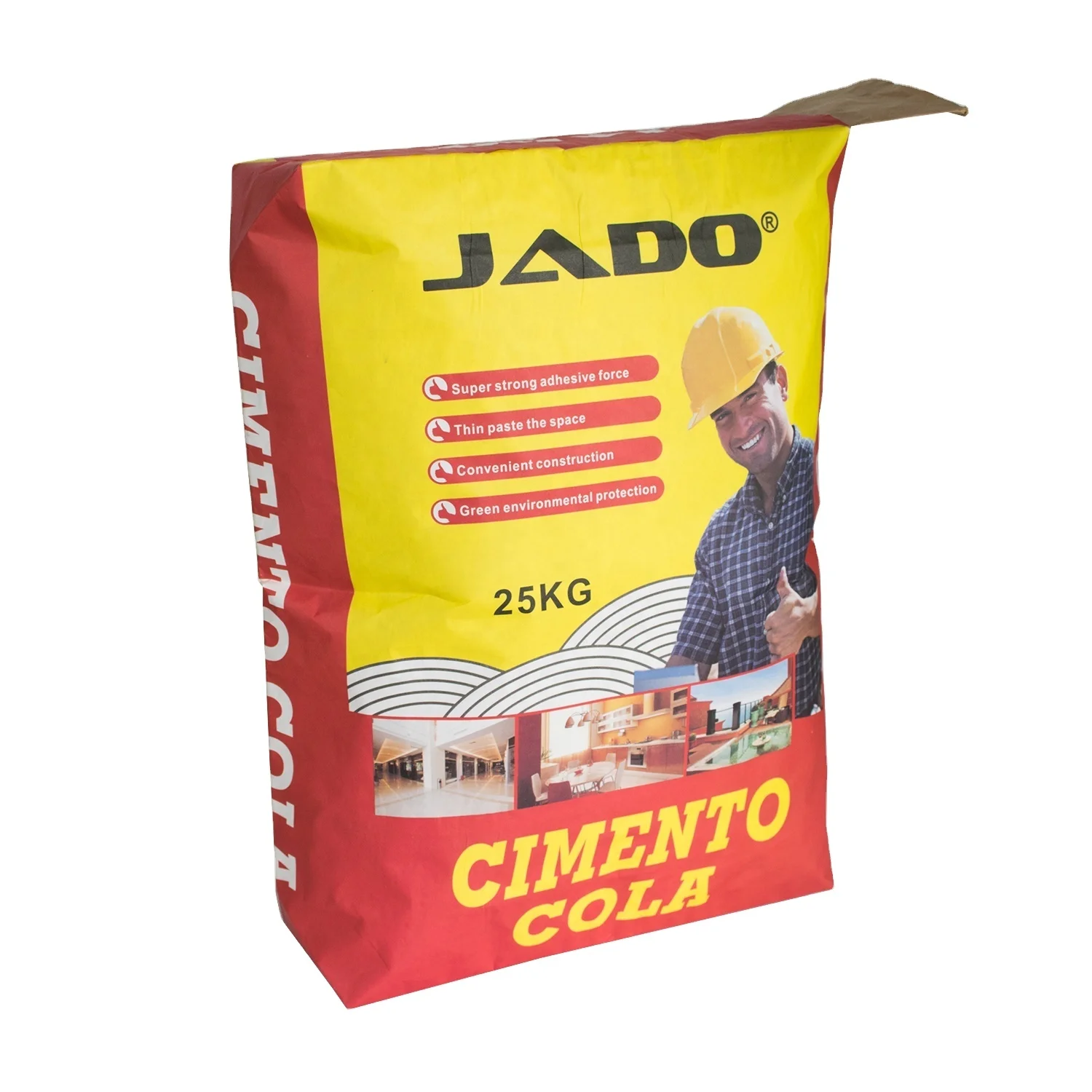 Multiwall Brown 50lbs Industrial Usage Valve Bag Kraft Paper Packaging Sacks