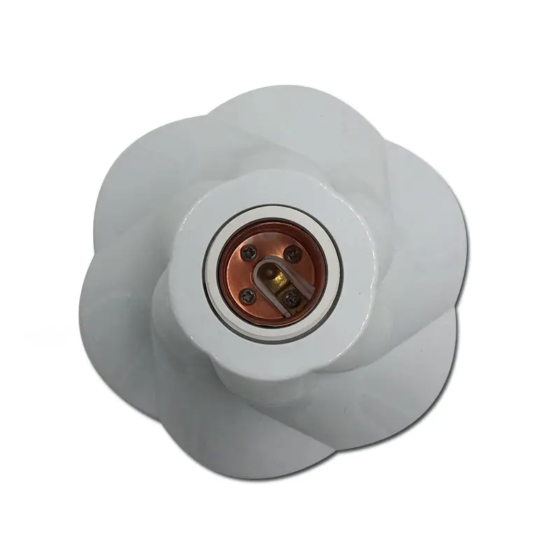 lampholder e27 big base flower type decorative lamp holder