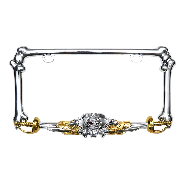 Рекламная акция, различные прочные рамы для номерного знака из цинкового сплава для США