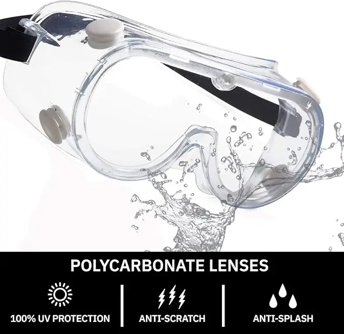 Scratch-Proof Clear Safety Glasses UV-Resistant Safety Lenses uvex glasses safety All-Weather Scratch Resistant Eyewear