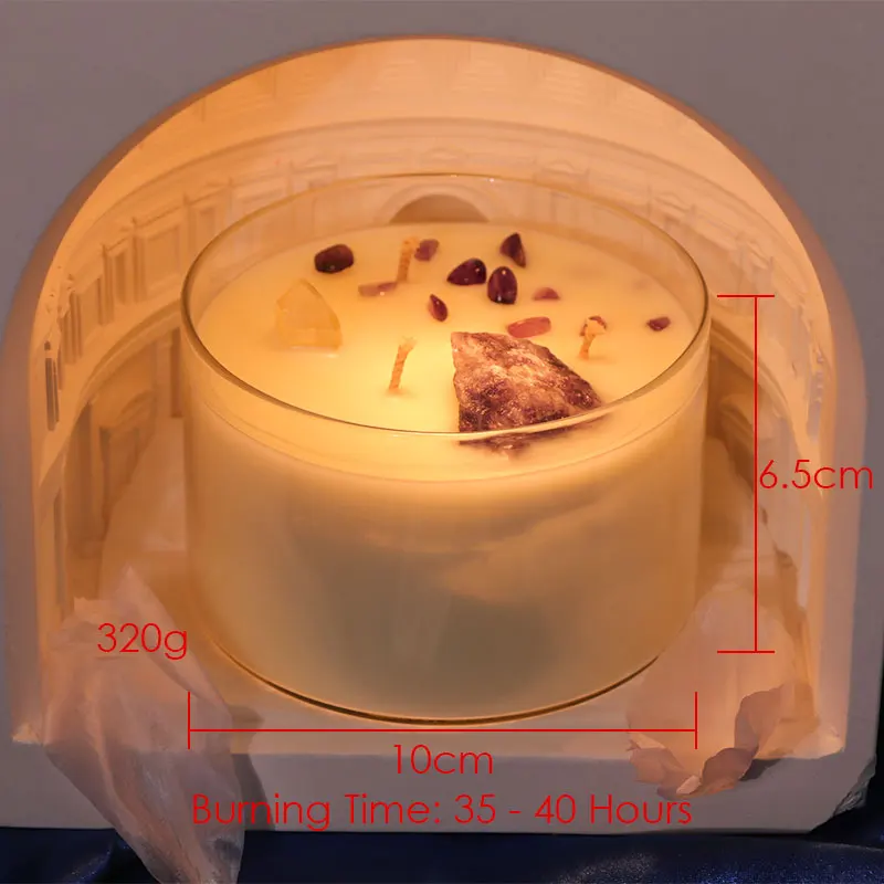 Free scent samples candle scents supplies buy scented candle infused natural crystals and soy wax fragrance candle three wicks