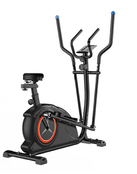 Fitness Dynamic Bicycle 8 Gears Treadmill Magnetic Exercise Bike Elliptical Machine Jogging Machine Vertical Elliptical Trainer