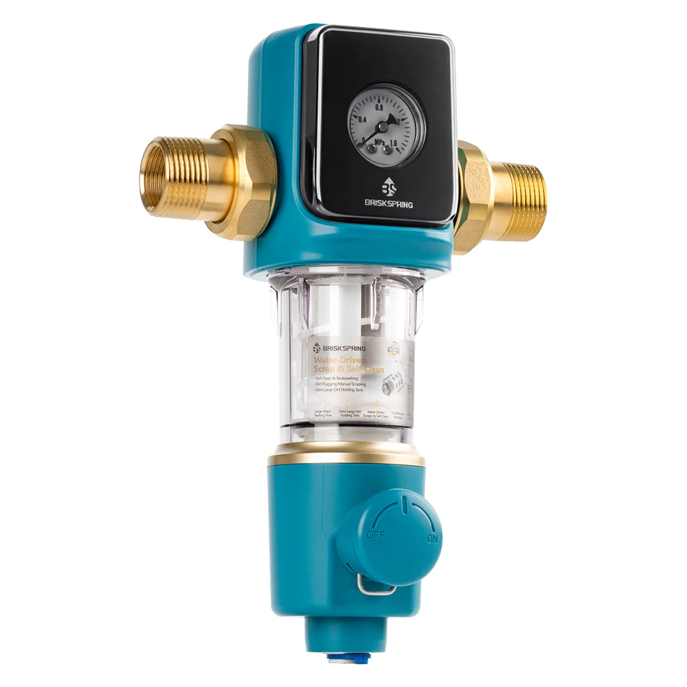 Sediment Sand Spin-Down NSF Filtration System with Reusable SS316 Filter Mesh