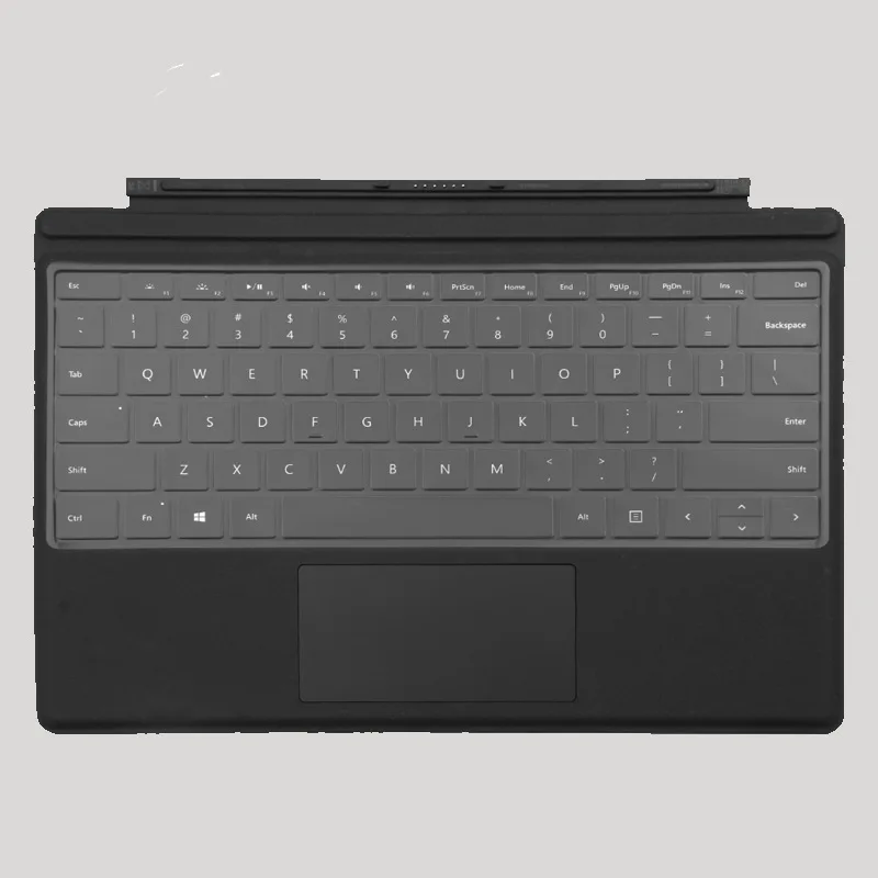 
Tpu material laptop keyboard coverTransparent For surface pro 7 x 5 6 